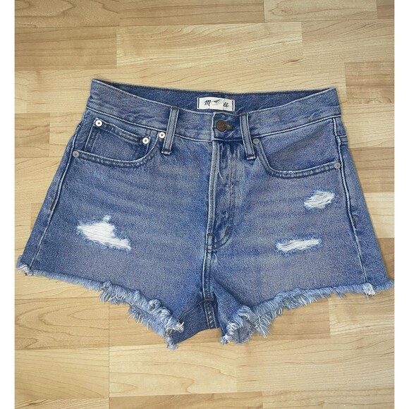 Madewell Relaxed Denim Short Blue Size 25